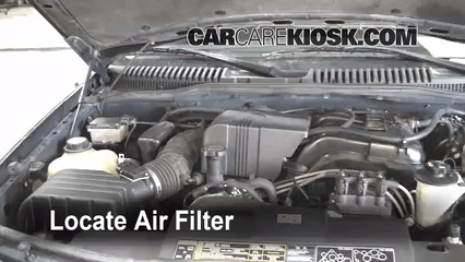 Cabin Air Filter Replacement: 2002 Ford Explorer XLT 4.0L V6